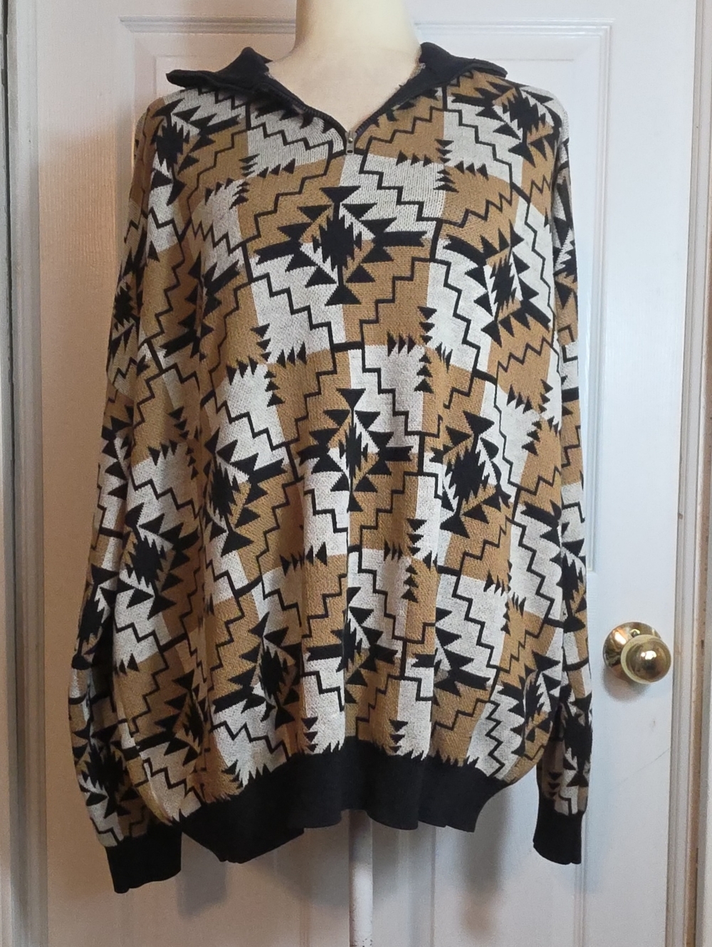 Two 2 Fly Southwestern Print Sweater